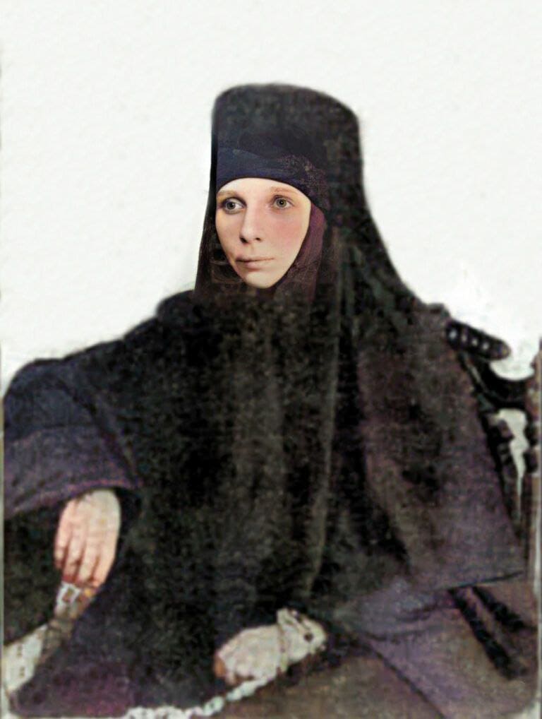 Тайная монахиня - благотворитель Головинского монастыря 5